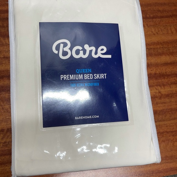 Bare Home Bed Skirt Double Brushed - Picture 3 of 3